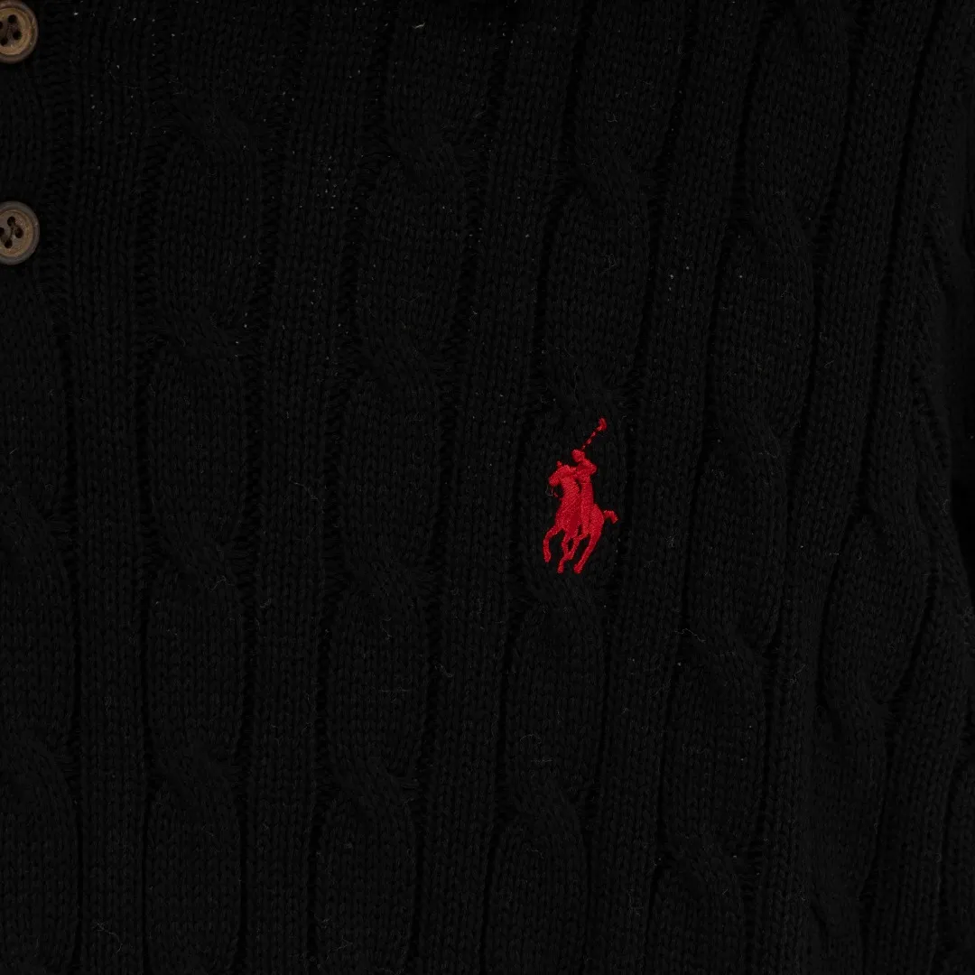 P300 top version (different currencies) You can scan the code to enter the official website Style: Ralph Lauren POLO Ralph Lauren small label embroidery knitted old money style lapel long-sleeved POLO Color: Picture color Size: S-XL Fabric: Pure cotton Accessories: Full set of customized accessories No gender distinction, same style for men and women